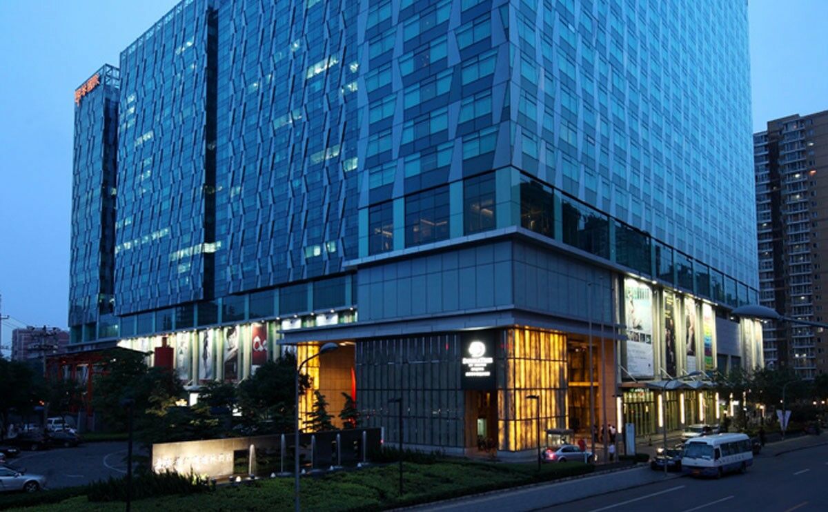 Doubletree By Hilton Beijing Otel Dış mekan fotoğraf